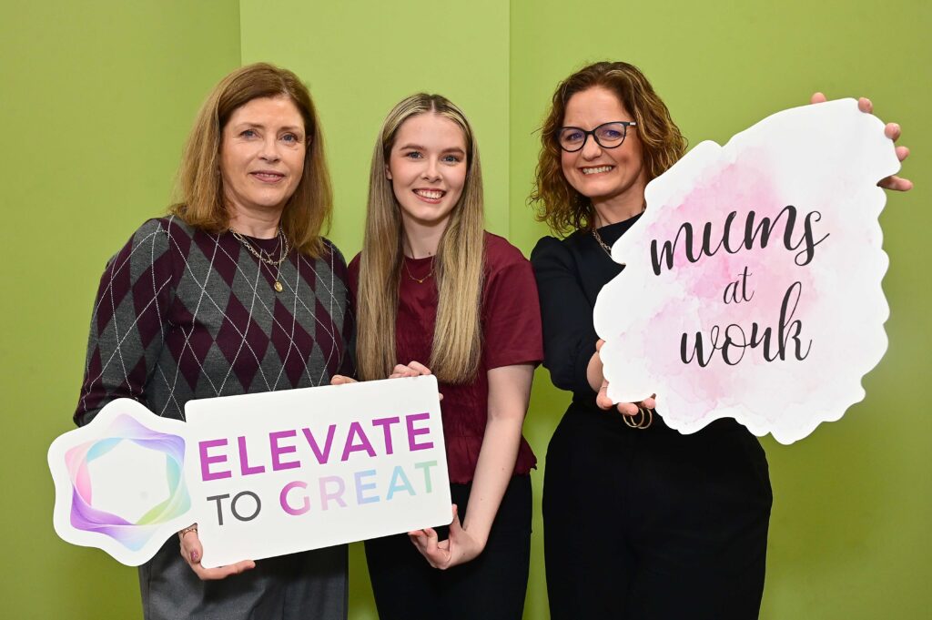 Mums at work directors at the launch of Elevate To Great